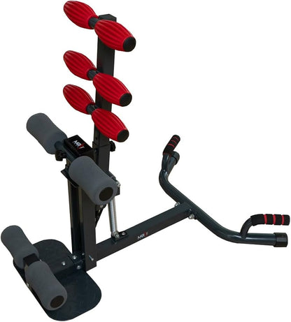 Deep Squat Machine for Overweight, Dual Spring Assist& 350LB Weight Capacity, Glute Trainer Machine, Easy Setup & Leg Home Workout Machine